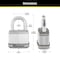 Master Lock Magnum 3-3 in. H X 1-13 in. W X 2 in. L Steel Ball Bearing Locking Weather-Resista, PK2 M5XTCCSEN - alternate 2